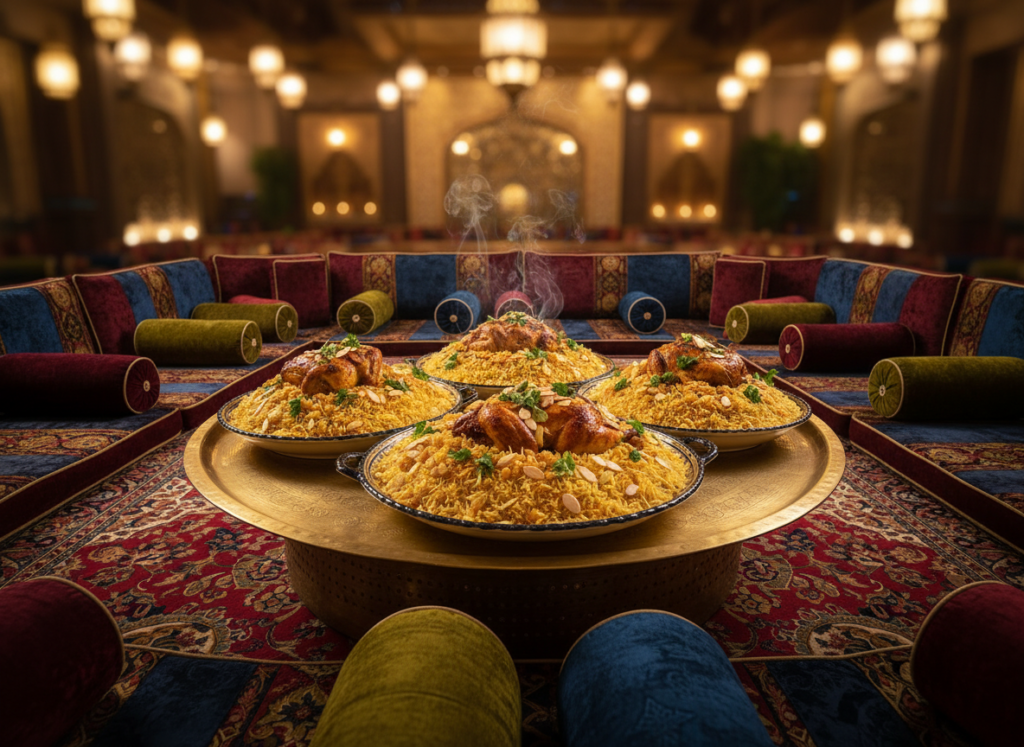 premium wedding catering services in Kerala majlis kuzhimandhi