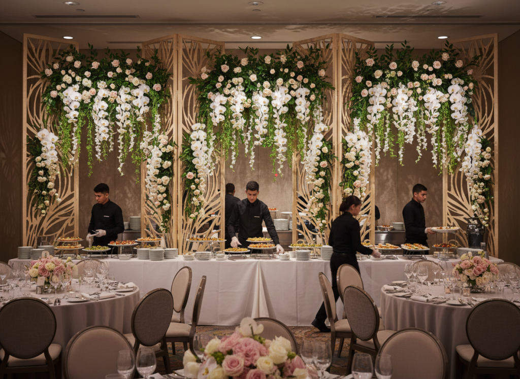 premium wedding catering services in Kerala