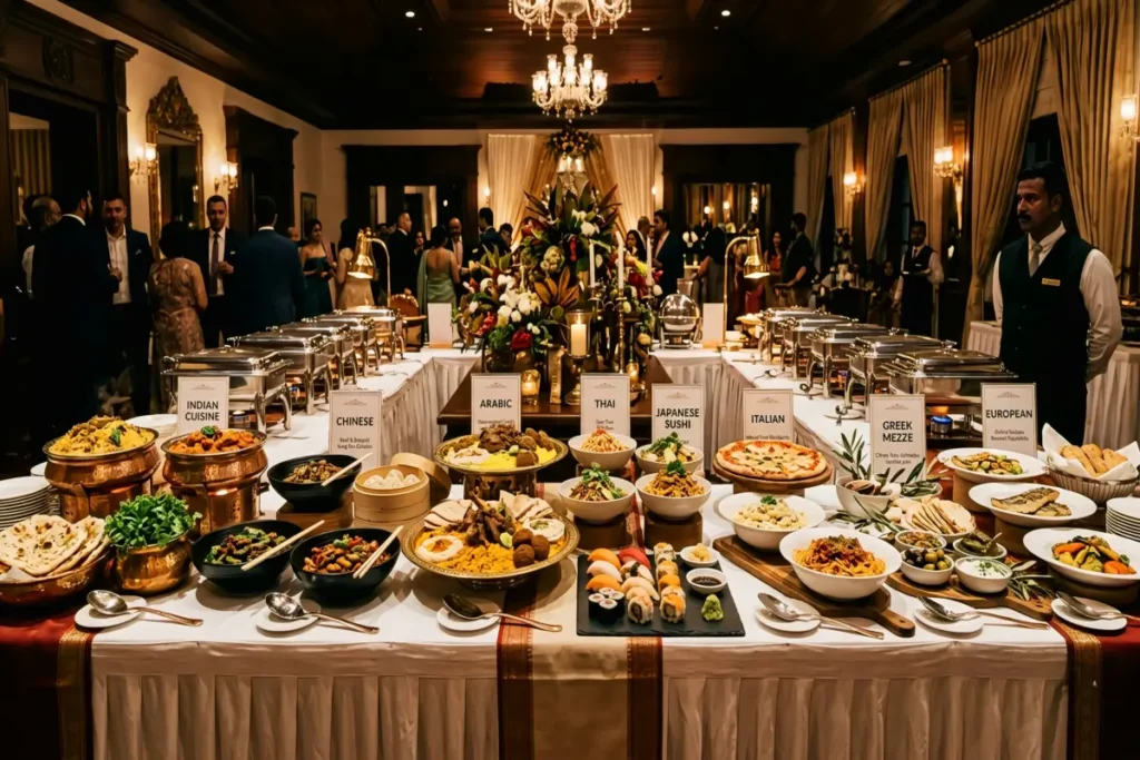 multi cuisine food platter 2026